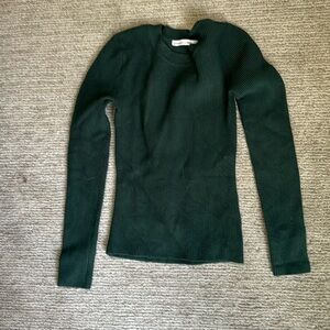 Green abercrombie and fitch sweater size XXS